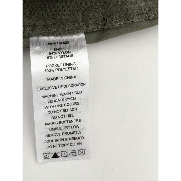 Eddie Bauer Pants 6 Cropped Hiking Pocket Gorp Core Outdoor Trail Cottage Core - Picture 8 of 14